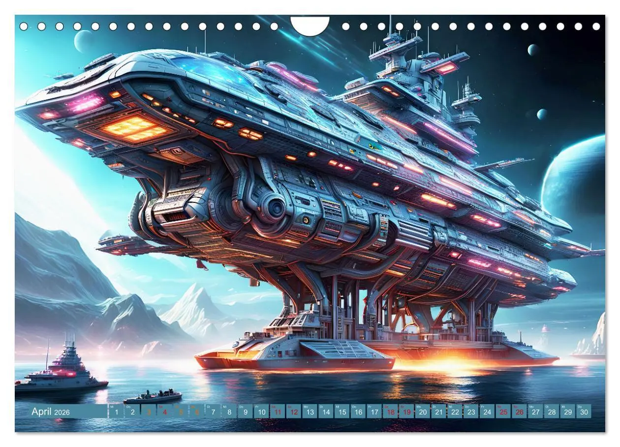 Bild: 9783457322970 | Kriegsschiffe Anbruch einer neuen Ära (Wandkalender 2026 DIN A4...