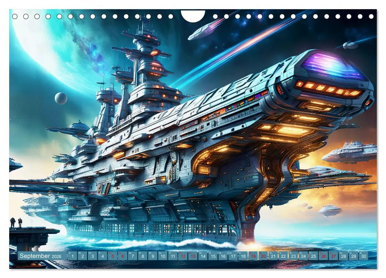 Bild: 9783457322970 | Kriegsschiffe Anbruch einer neuen Ära (Wandkalender 2026 DIN A4...