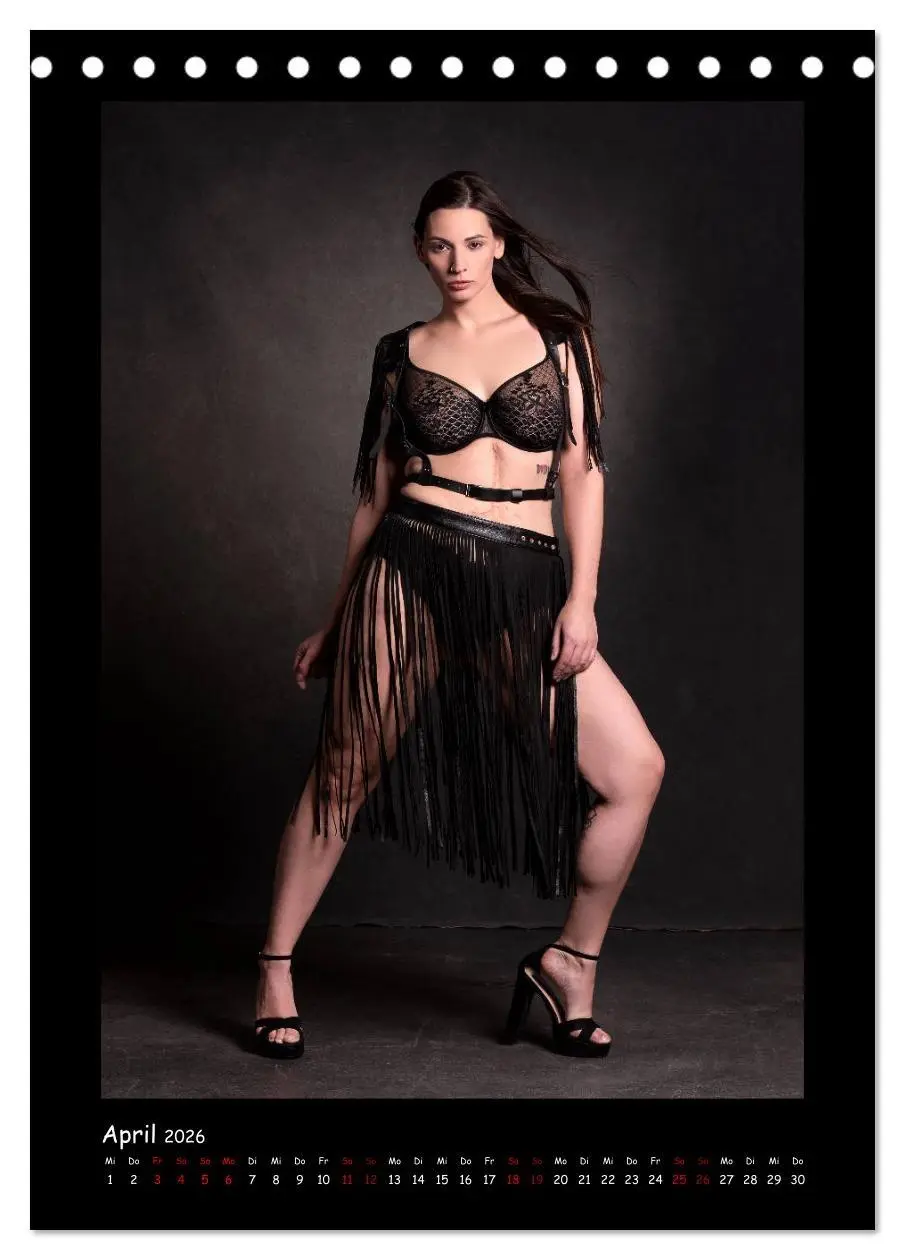 Bild: 9783516412970 | Curvy Model Silvana Denker (Tischkalender 2026 DIN A5 hoch),...
