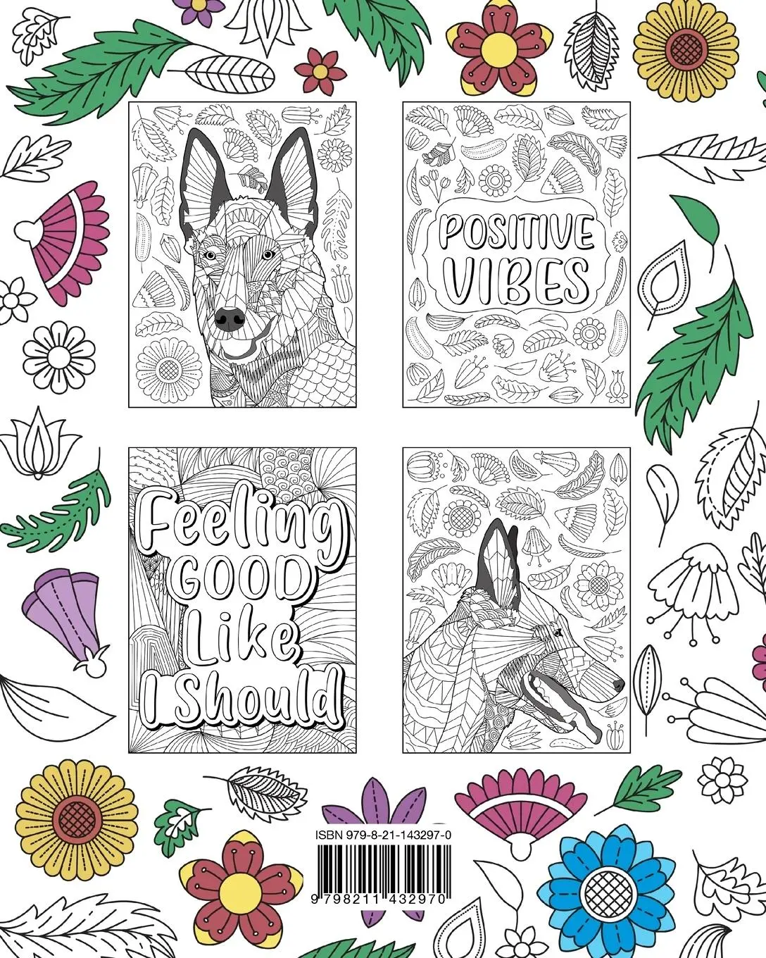 Rückseite: 9798211432970 | Malinois Coloring Book | Paperland | Taschenbuch | Paperback | 2023