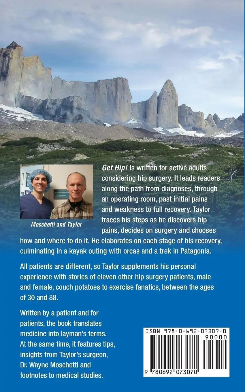 Rückseite: 9780692073070 | Get Hip! | How to Prepare for and Recover from Total Hip Replacement