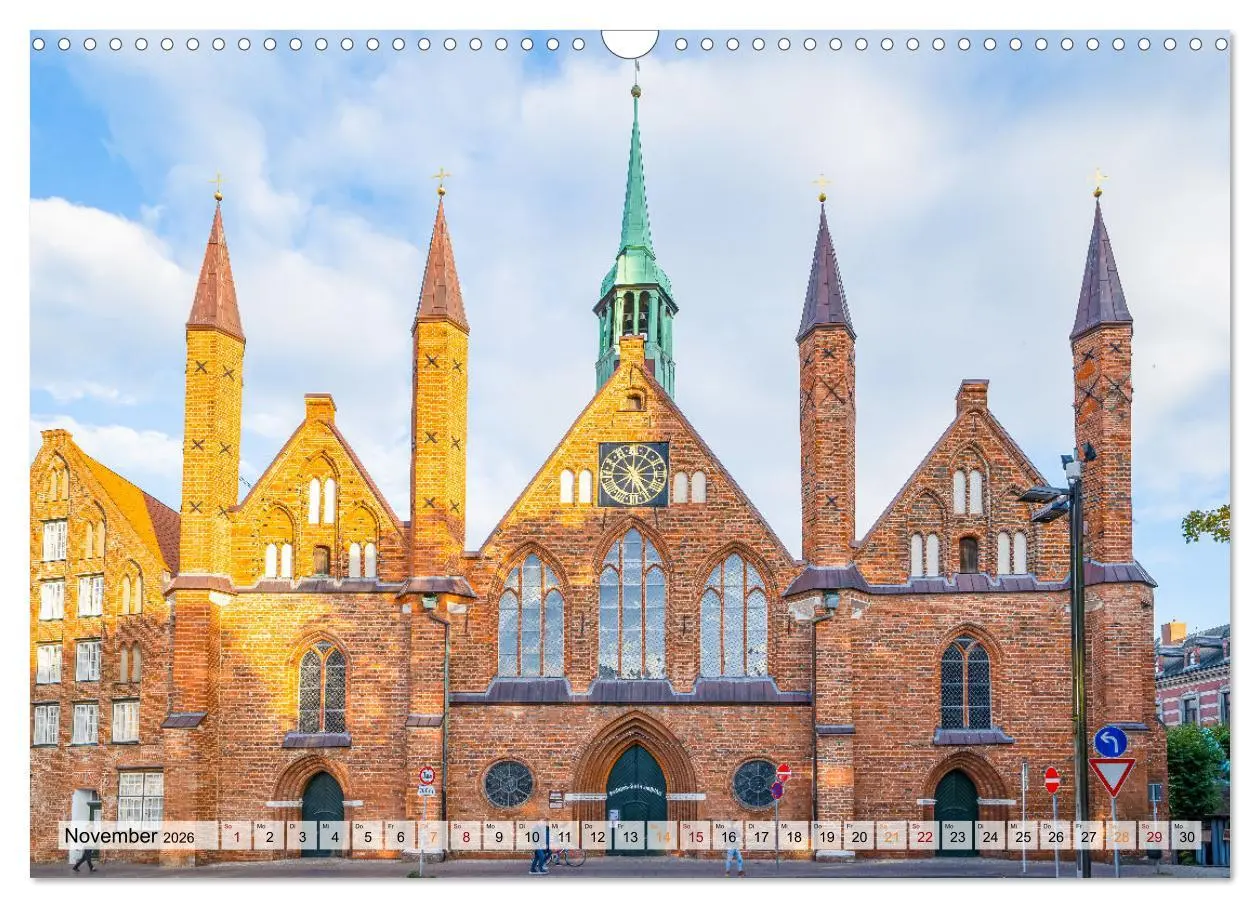 Bild: 9783457523070 | Lübeck Impressionen (Wandkalender 2026 DIN A3 quer), CALVENDO...