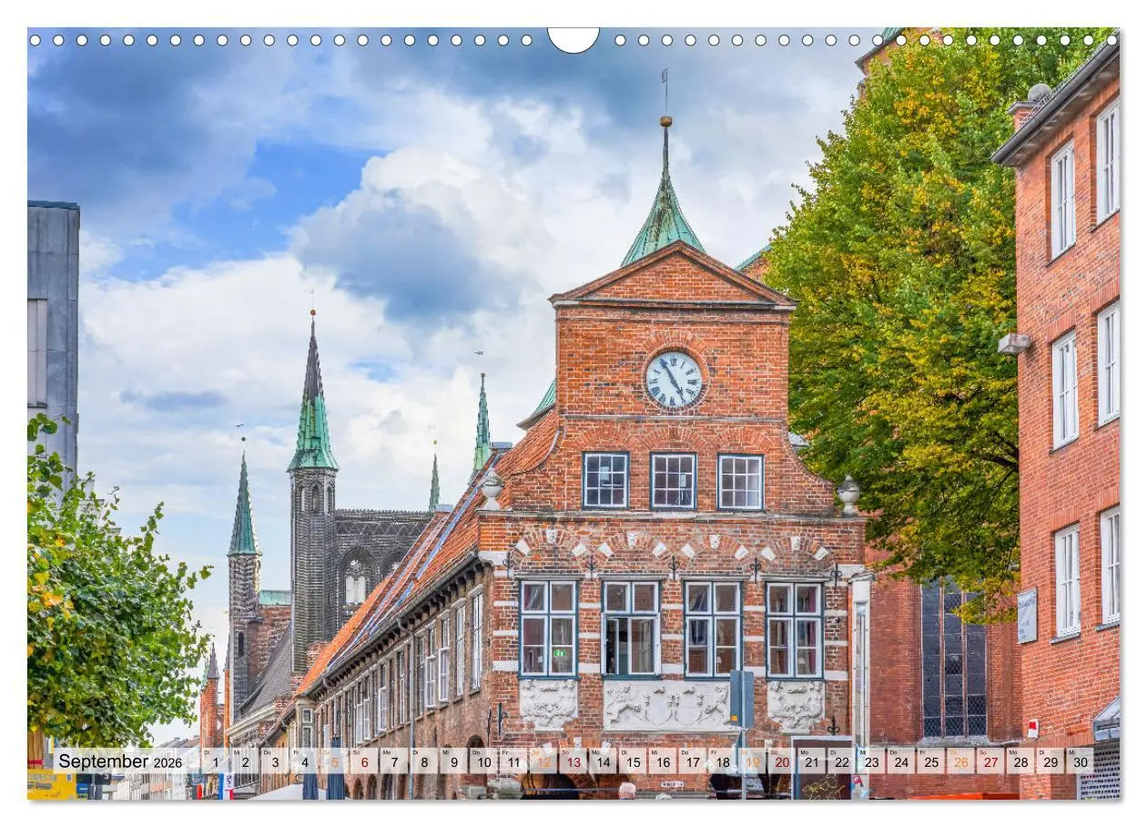 Bild: 9783457523070 | Lübeck Impressionen (Wandkalender 2026 DIN A3 quer), CALVENDO...
