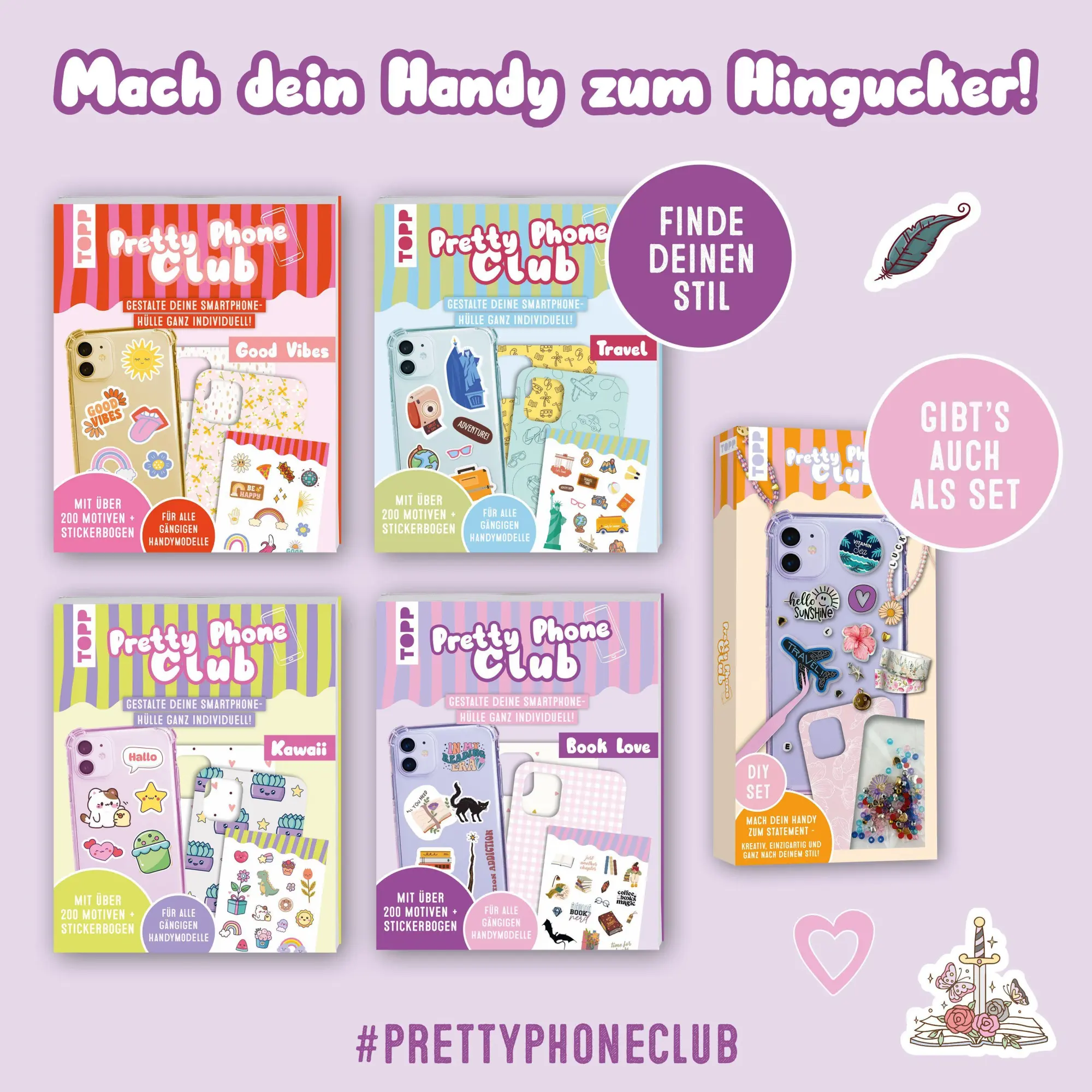 Bild: 9783735883070 | Pretty Phone Club - Book Love | Frechverlag | Taschenbuch | 64 S.