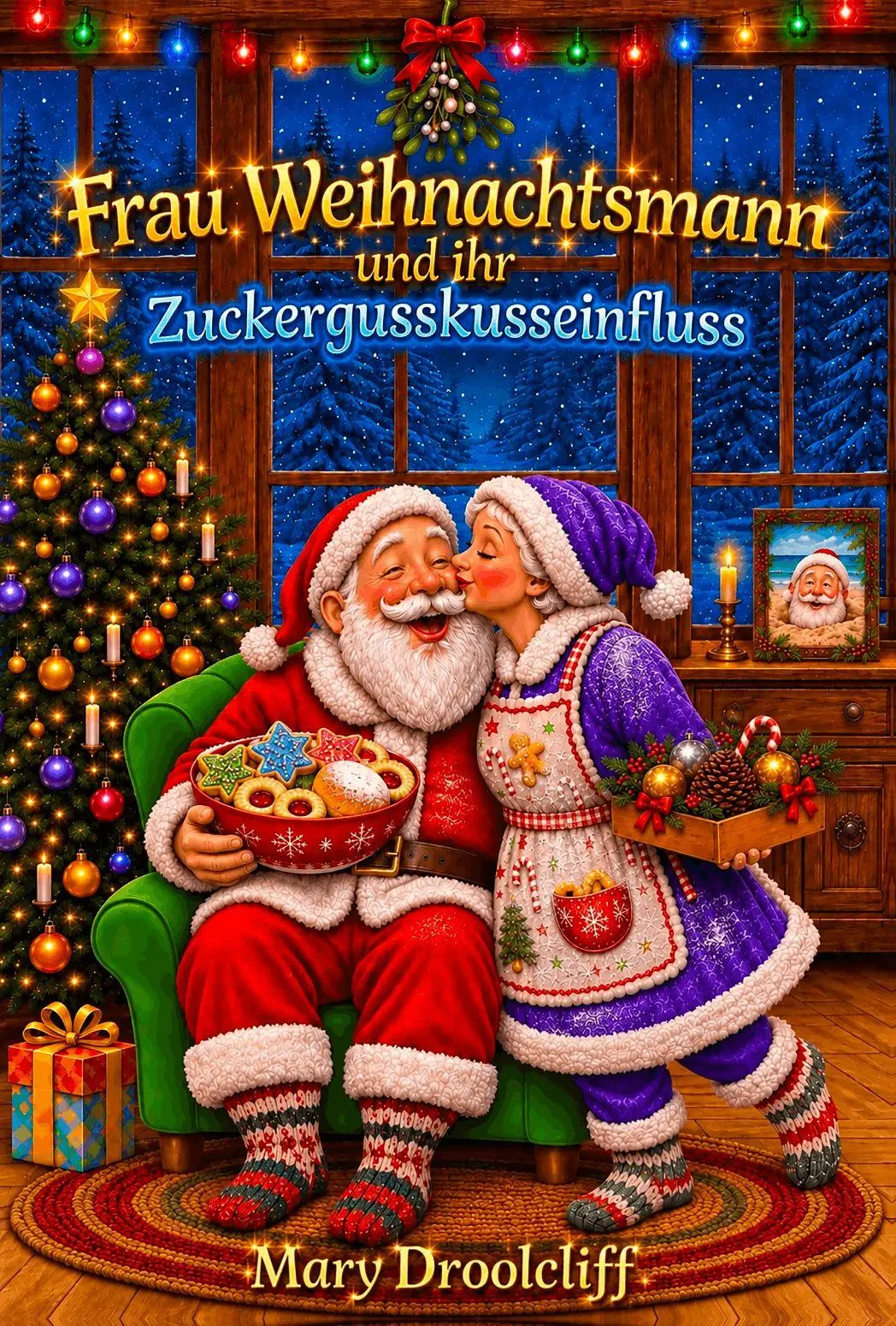 Cover: 9783758103070 | Frau Weihnachtsmann und ihr Zuckergusskusseinfluss | Mary Droolcliff