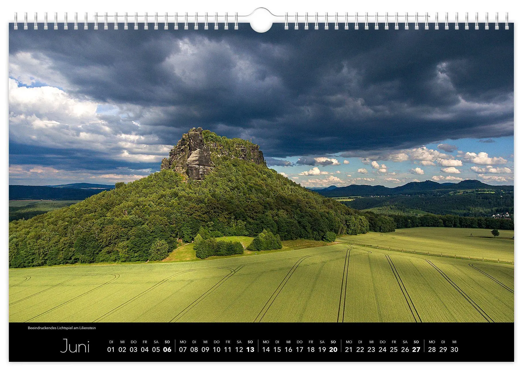 Bild: 9783912303070 | Kalender Sächsische Schweiz Luftaufnahmen 2027 | Peter Schubert | 2027