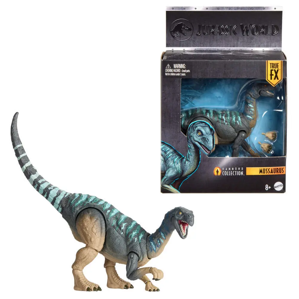 Bild: 194735353170 | Jurassic World Hammond Collection Human/Dino Pack - Mussaurus | JKM89