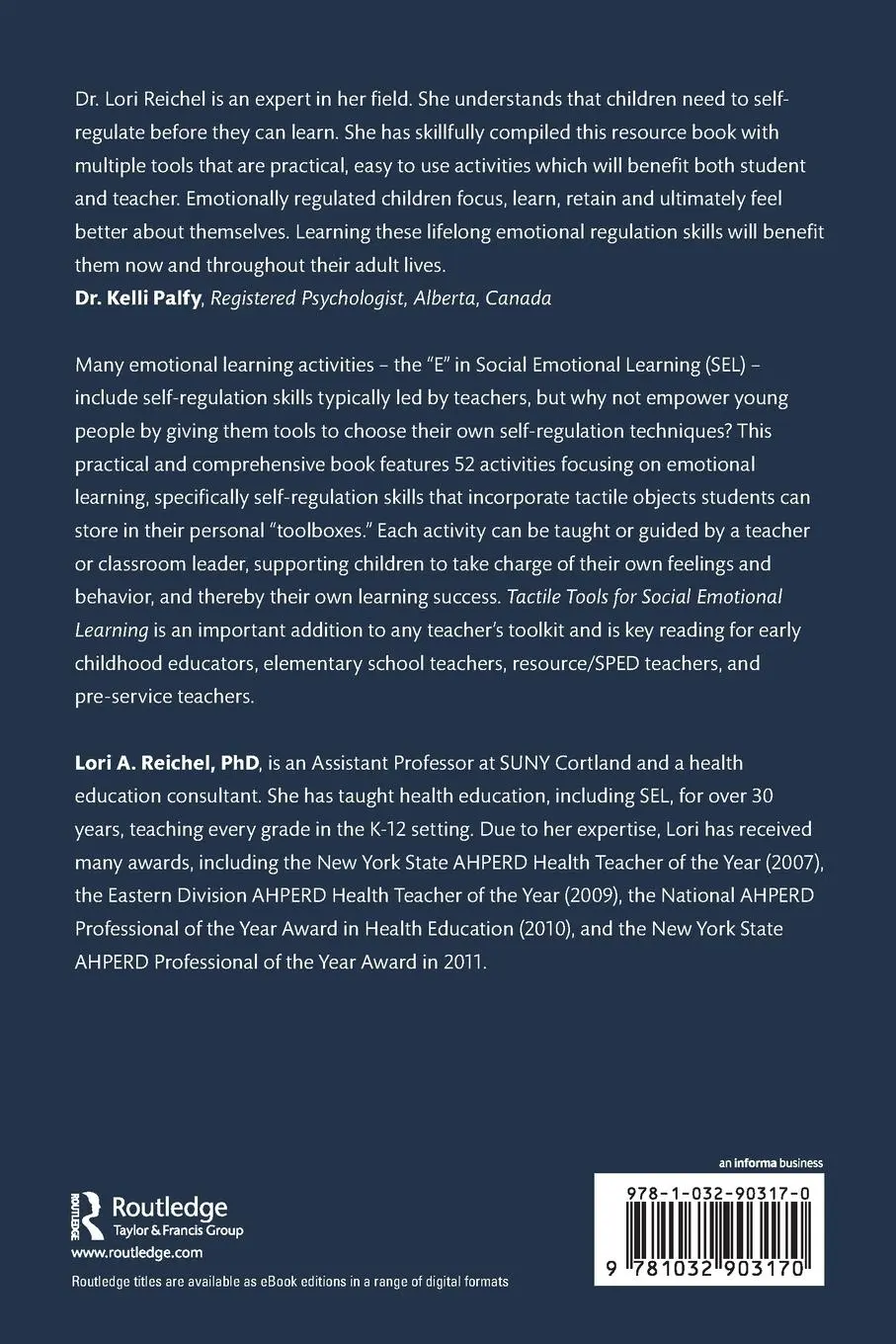 Rückseite: 9781032903170 | Tactile Tools for Social Emotional Learning | Lori Reichel | Buch