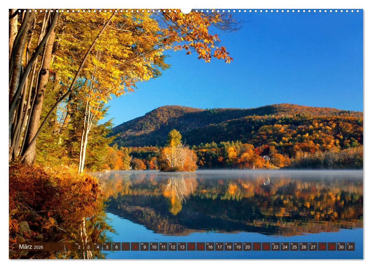 Bild: 9783457373170 | Neu England, Indian Summer (Wandkalender 2026 DIN A2 quer),...