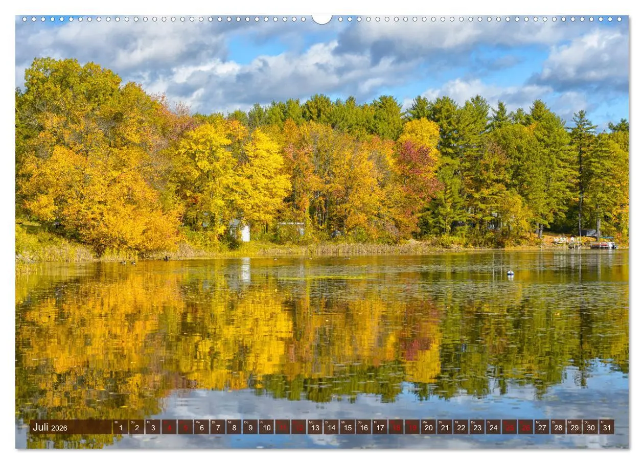 Bild: 9783457373170 | Neu England, Indian Summer (Wandkalender 2026 DIN A2 quer),...