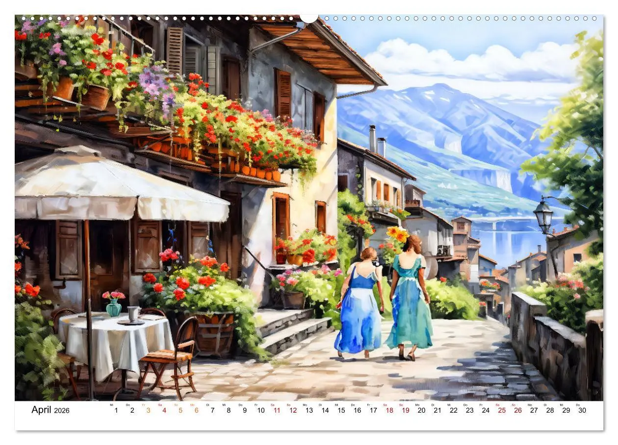 Bild: 9783457513170 | Südalpines Flair - Seen, Berge und Fantasiestädte (hochwertiger...