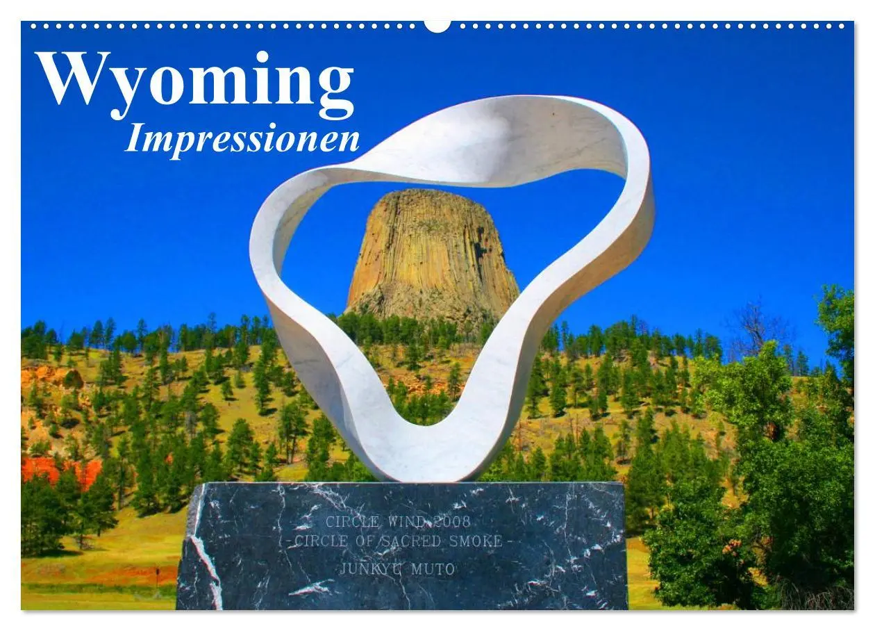 Cover: 9783516223170 | Wyoming ¿ Impressionen (Wandkalender 2026 DIN A2 quer), CALVENDO...