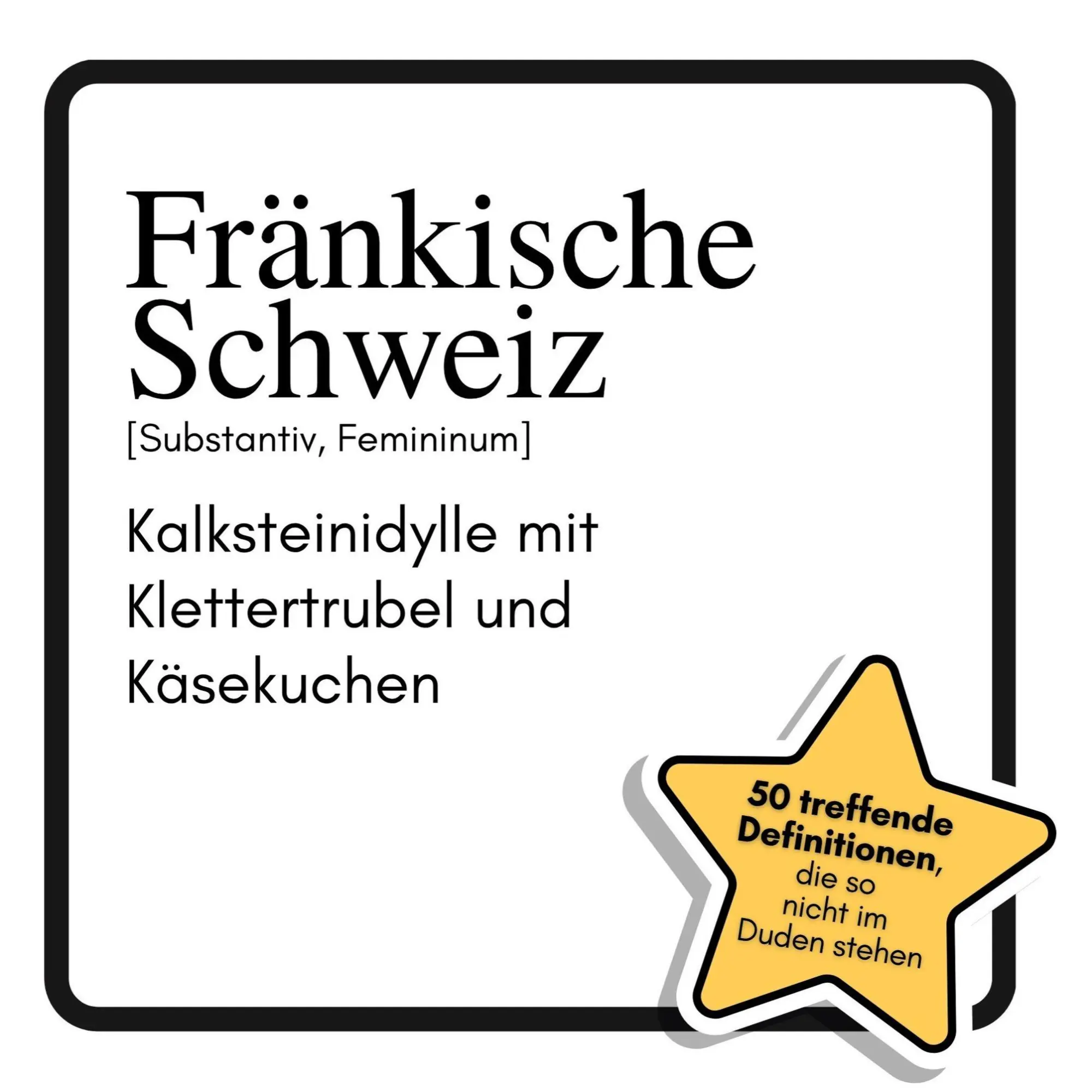 Cover: 9783695353170 | Fränkische Schweiz | Kalksteinidylle mit Klettertrubel und Käsekuchen