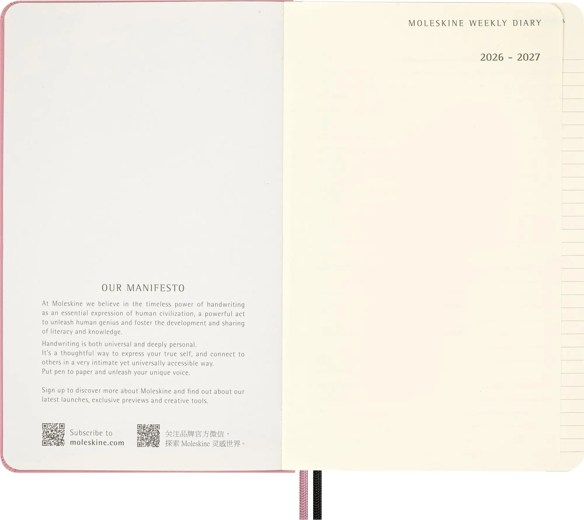 Bild: 8056711513270 | Moleskine X Blackpink 18 Monate Wochen-NotizKalender limitierte...