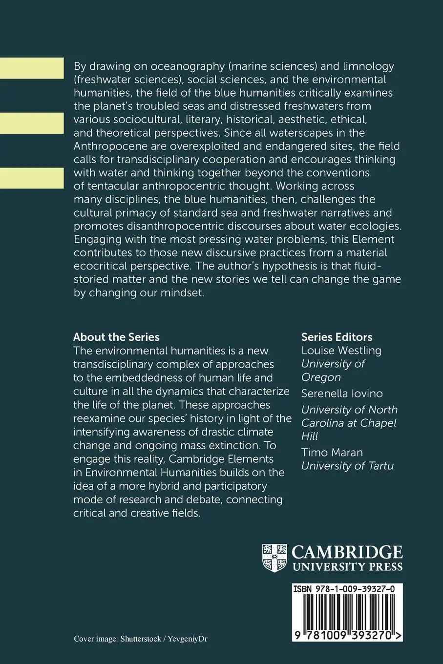 Rückseite: 9781009393270 | Blue Humanities | Storied Waterscapes in the Anthropocene | Oppermann