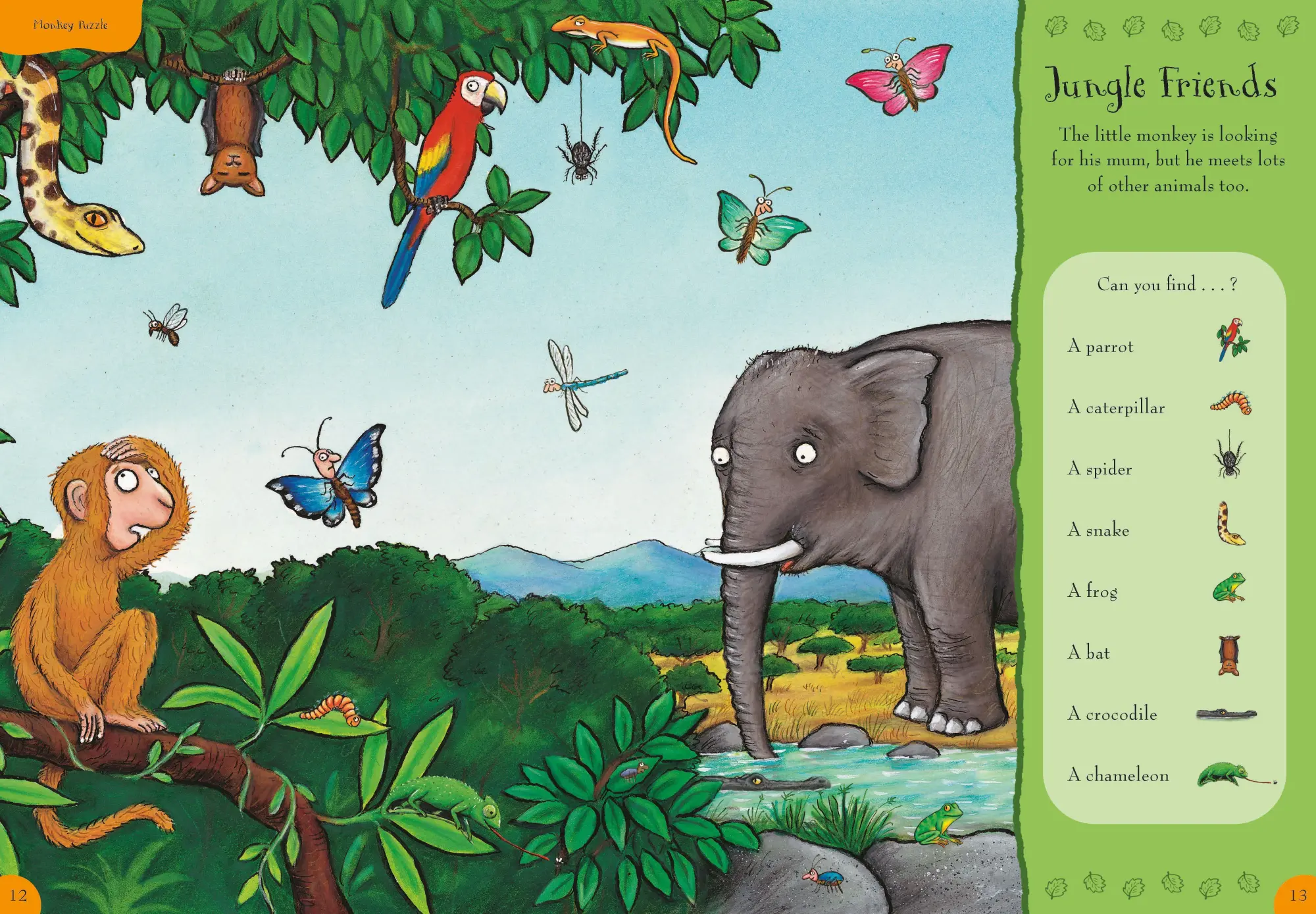Bild: 9781035033270 | The Gruffalo and Friends Search and Find | Julia Donaldson | Buch