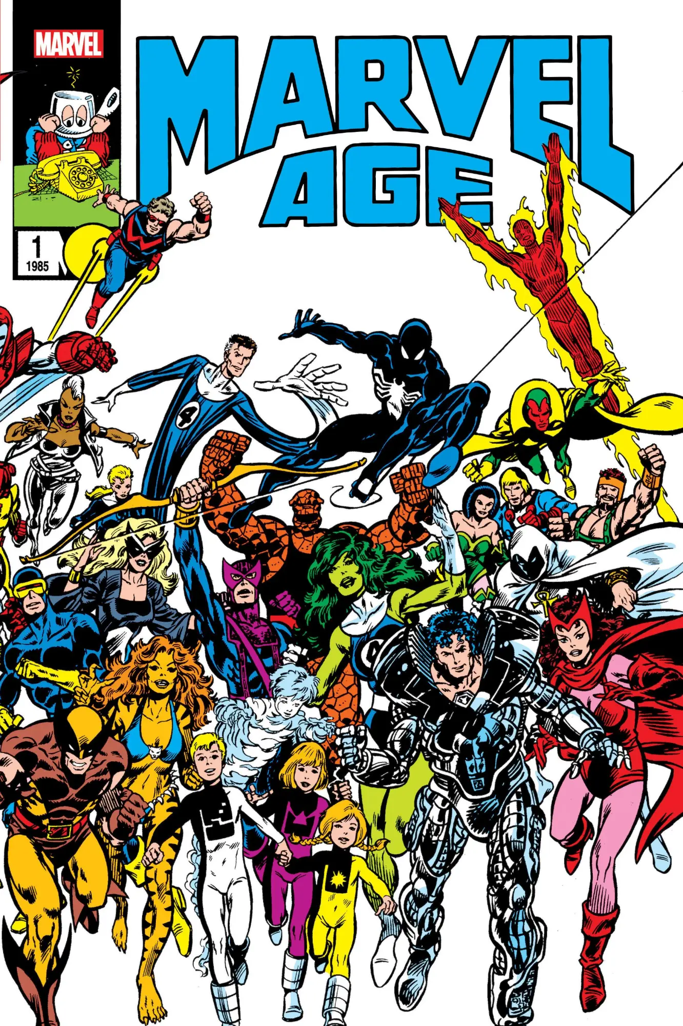 Cover: 9781302953270 | Marvel Age Omnibus Vol. 1 | Einband - fest (Hardcover) | Englisch