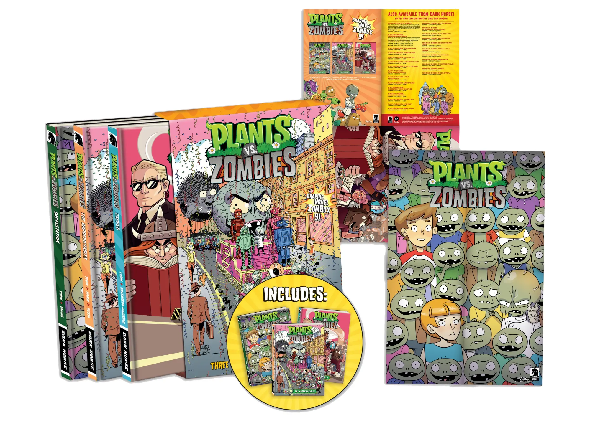 Dark Horse Comics Plants Vs. Zombies Boxed Set 9