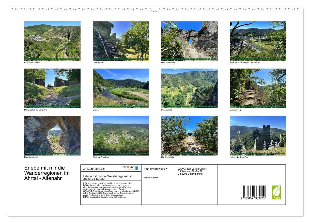 Bild: 9783457363270 | Erlebe mit mir die Wanderregionen im Ahrtal - Altenahr...