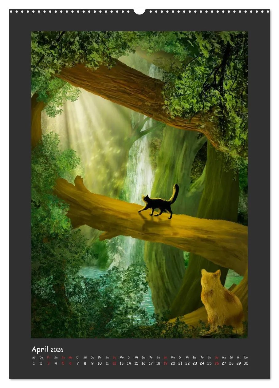Bild: 9783516383270 | Kleine Träumer (Wandkalender 2026 DIN A2 hoch), CALVENDO...