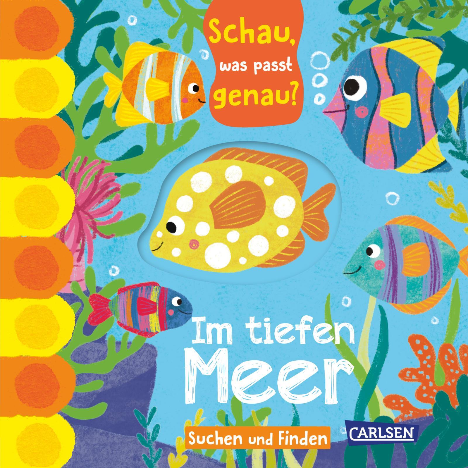 Cover: 9783551173270 | Schau, was passt genau? Im tiefen Meer | Julia Hofmann | Buch | 12 S.