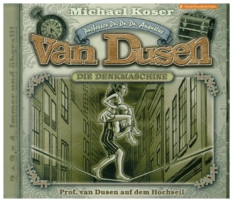 Cover: 9783960663270 | Prof. van Dusen auf dem Hochseil, Audio-CD | Michael Koser | Audio-CD