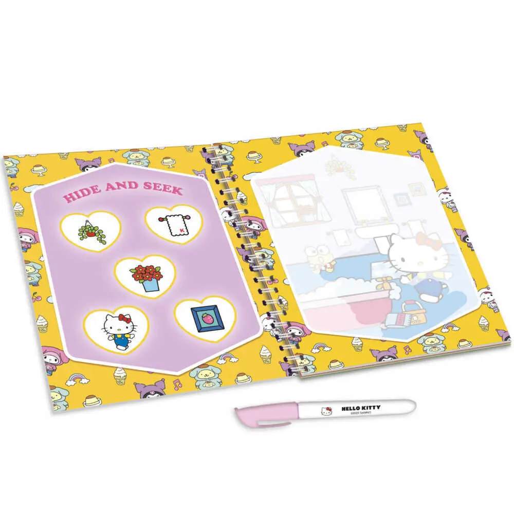 Bild: 9788833513270 | Hello Kitty And Friends Magisches Wassermslfarben-Buch In Display 8