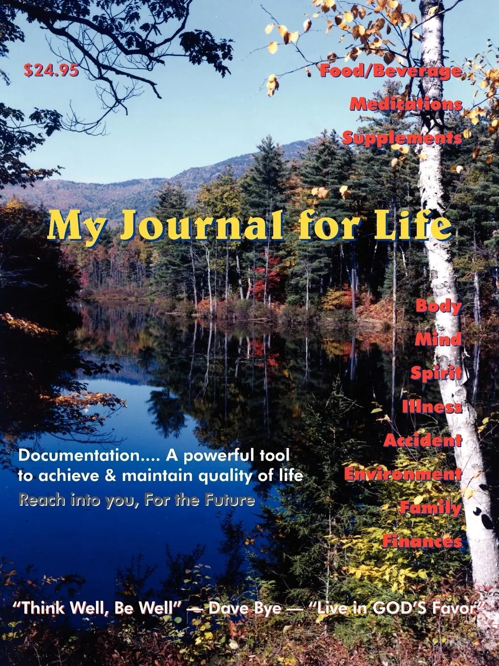 Cover: 9781420823370 | My Journal for Life | David Bye | Taschenbuch | Englisch | 2005