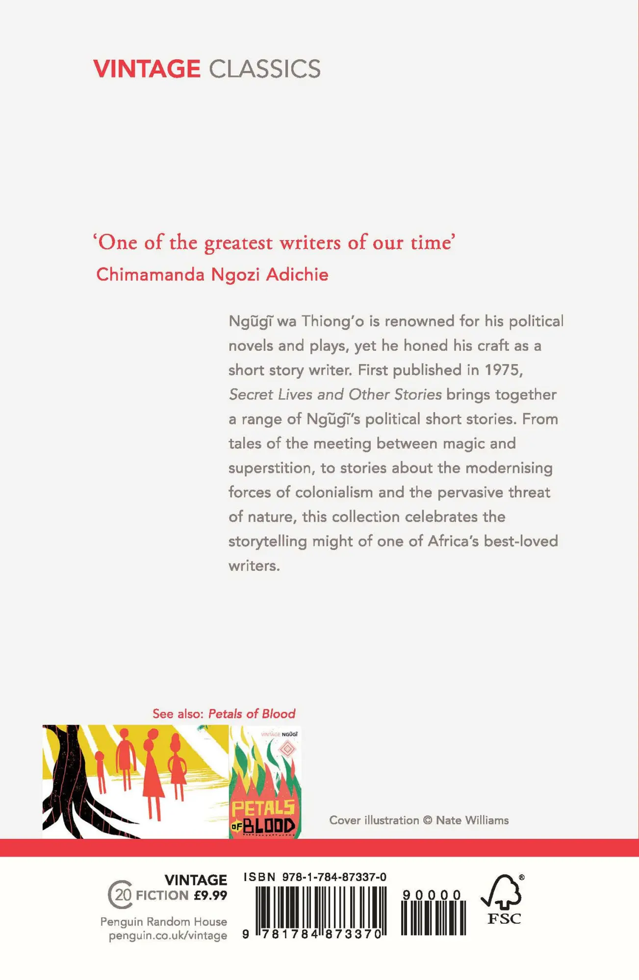 Rückseite: 9781784873370 | Secret Lives &amp; Other Stories | Ngugi Wa Thiong'O | Taschenbuch | 2018