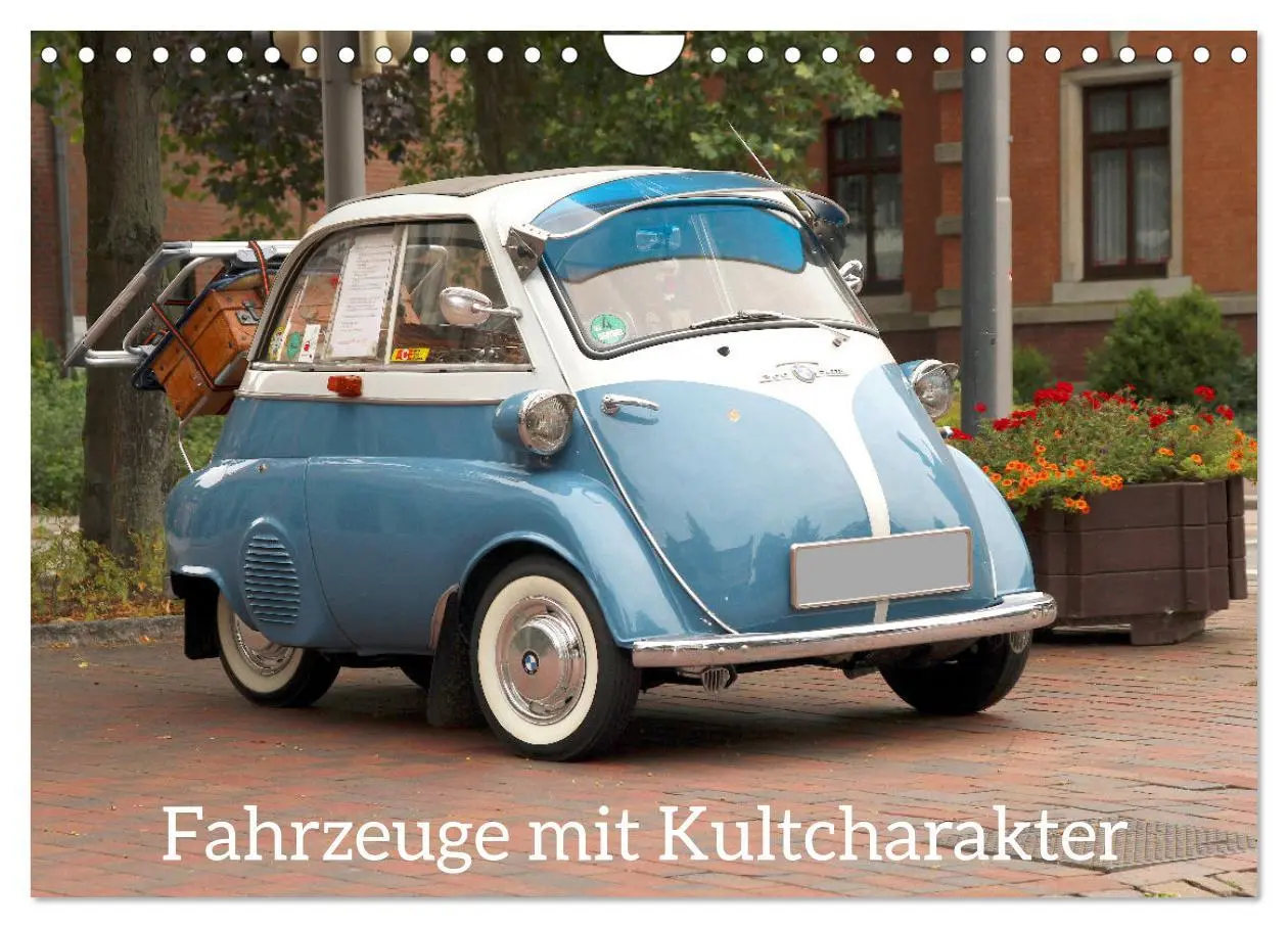 Cover: 9783457353370 | Fahrzeuge mit Kultcharakter (Wandkalender 2026 DIN A4 quer),...