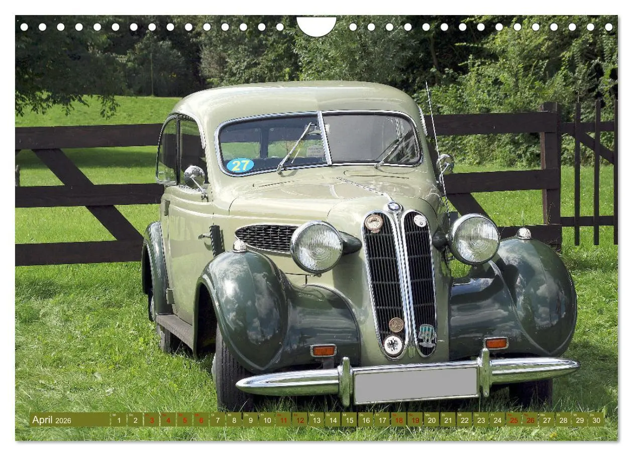 Bild: 9783457353370 | Fahrzeuge mit Kultcharakter (Wandkalender 2026 DIN A4 quer),...