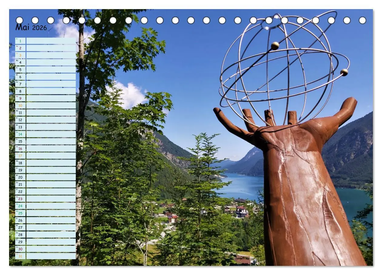 Bild: 9783457593370 | Auszeit am Achensee Tirol (Tischkalender 2026 DIN A5 quer),...