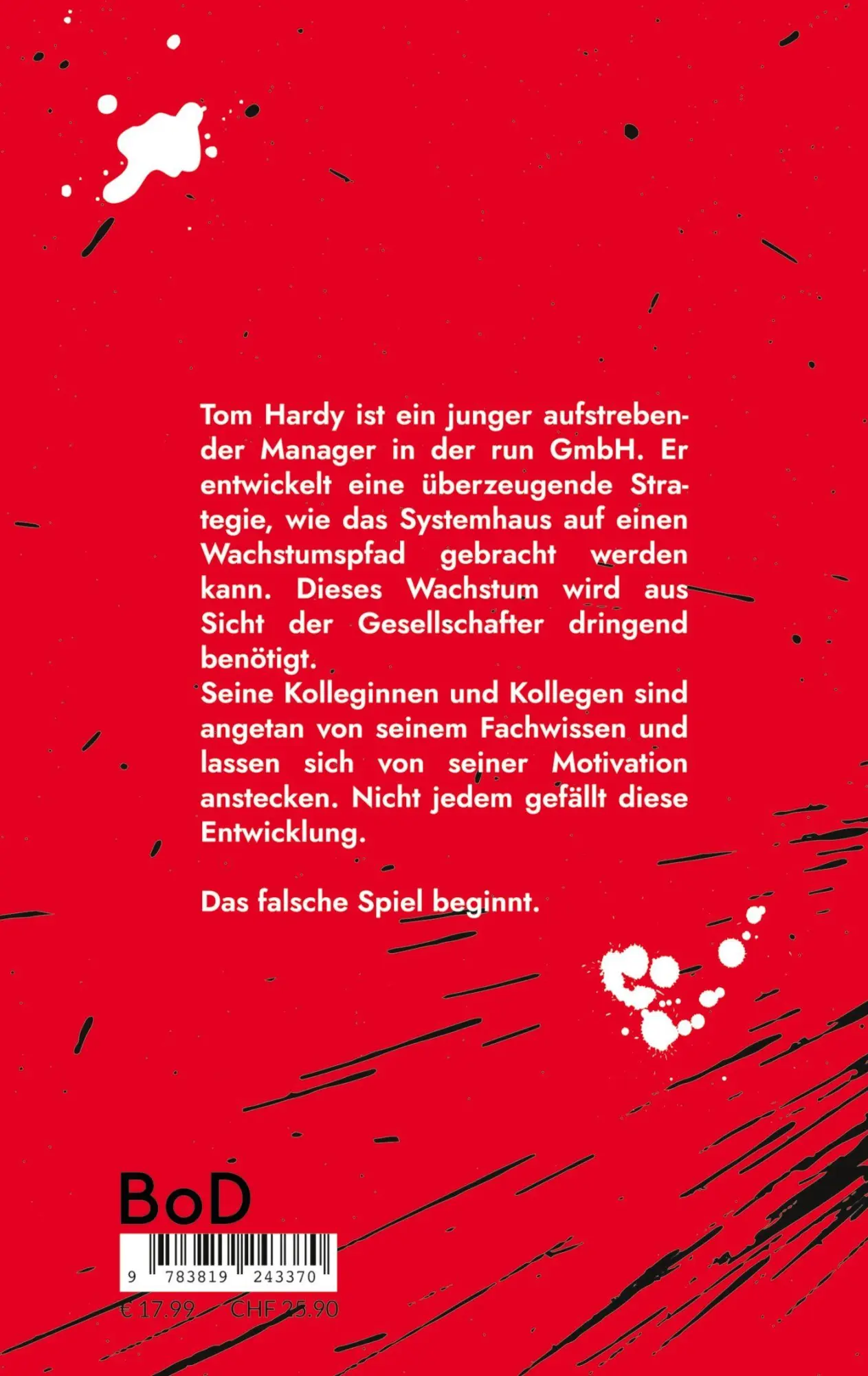 Rückseite: 9783819243370 | Falsches Spiel | Ein Wirtschaftskrimi | Ralph Peter | Buch | 202 S.