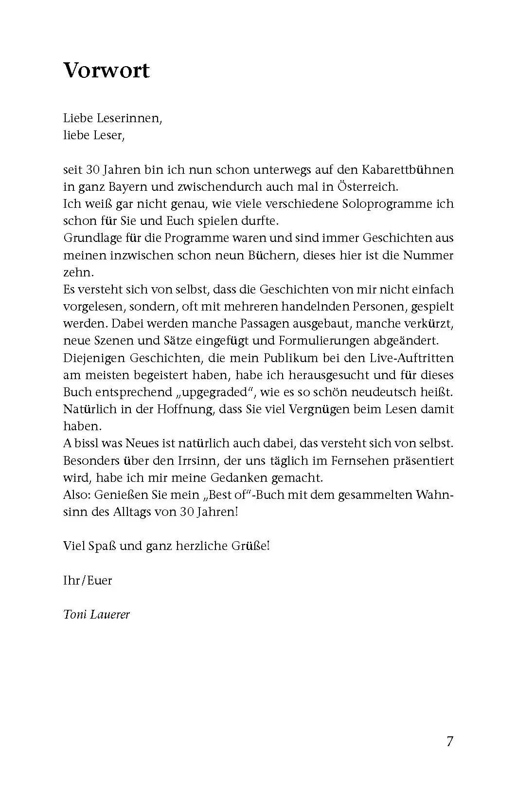 Bild: 9783866463370 | Der Alltag is da Wahnsinn | Das Beste aus 30 Jahren Kabarett | Lauerer