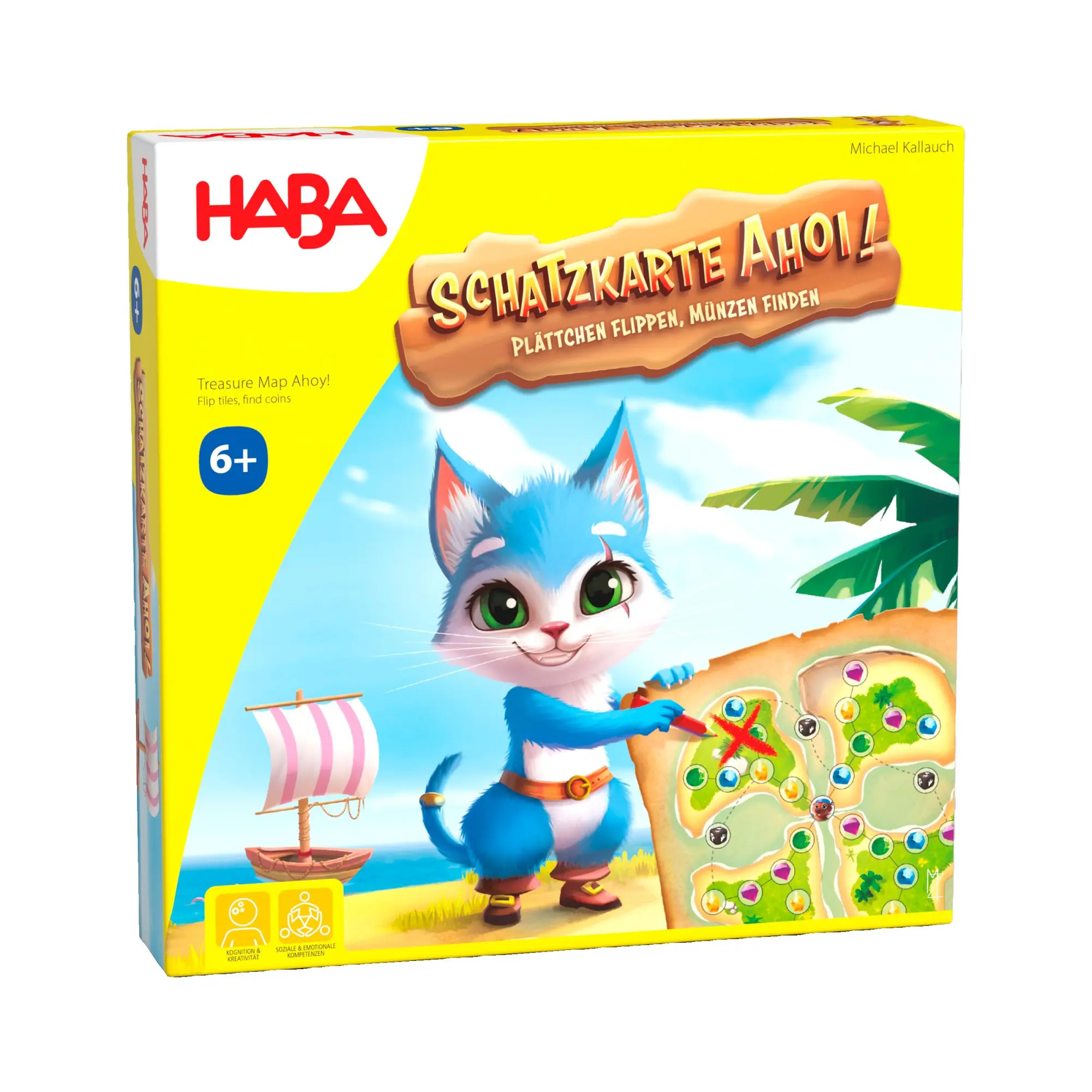 Cover: 4010168283470 | Schatzkarte Ahoi | Spiel | Deutsch | 2024 | HABA Sales GmbH &amp; Co.KG