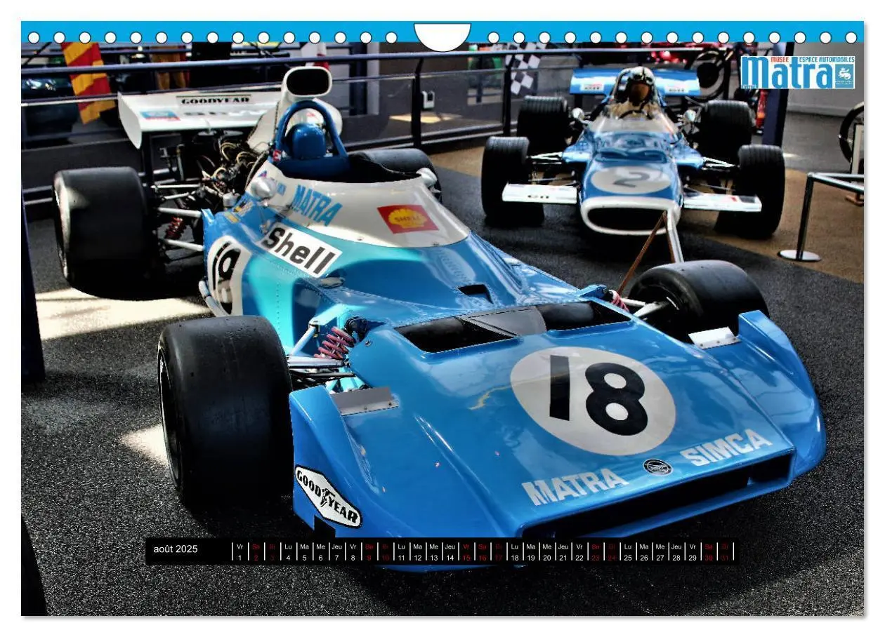 Bild: 9781325943470 | Matra en compétition (Calendrier mural 2025 DIN A4 vertical),...
