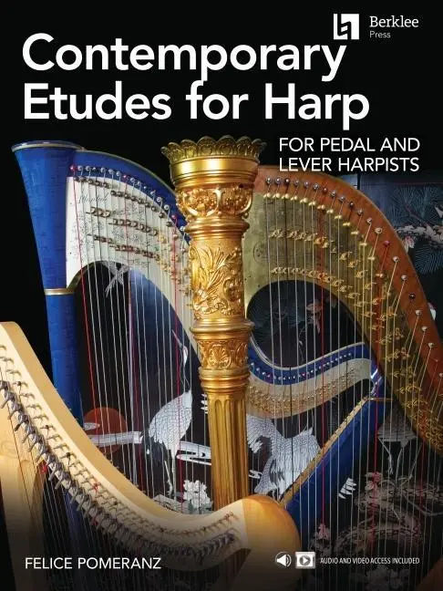 Cover: 9781540083470 | Contemporary Etudes for Harp for Pedal and Lever Harpists by Felice...