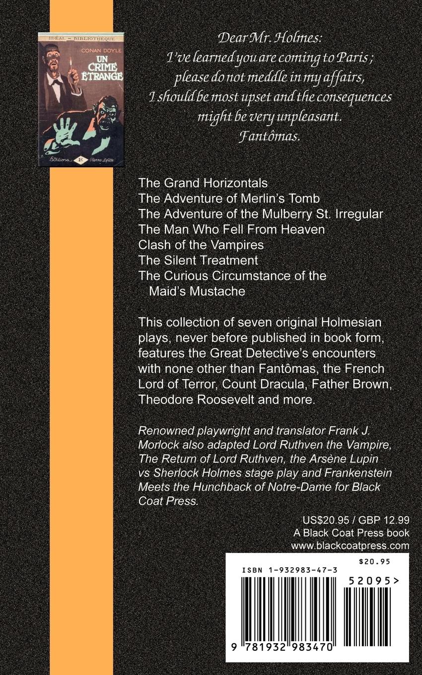 Rückseite: 9781932983470 | Sherlock Holmes | The Grand Horizontals | Frank J. Morlock | Buch