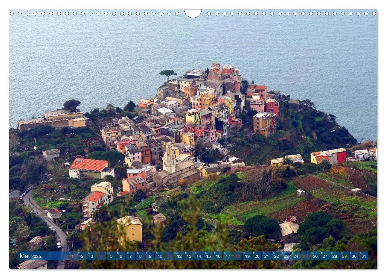 Bild: 9783435493470 | Wege durch die Cinque Terre (Wandkalender 2025 DIN A3 quer),...