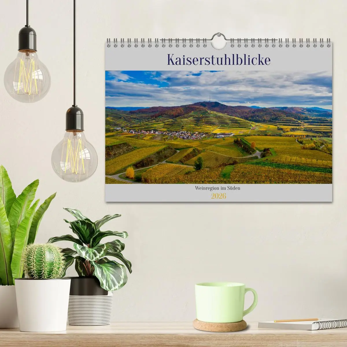 Bild: 9783457273470 | Kaiserstuhlblicke (Wandkalender 2026 DIN A4 quer), CALVENDO...