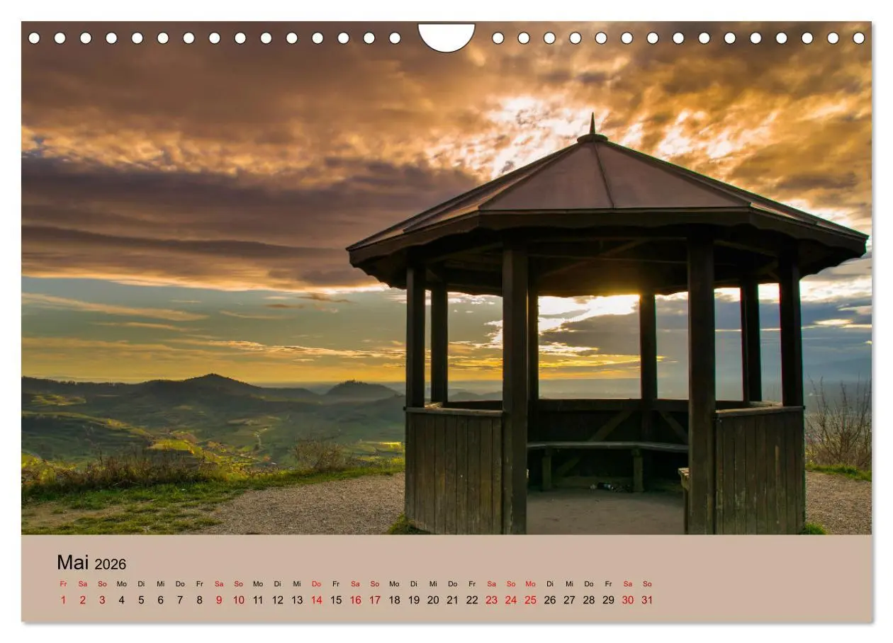 Bild: 9783457273470 | Kaiserstuhlblicke (Wandkalender 2026 DIN A4 quer), CALVENDO...