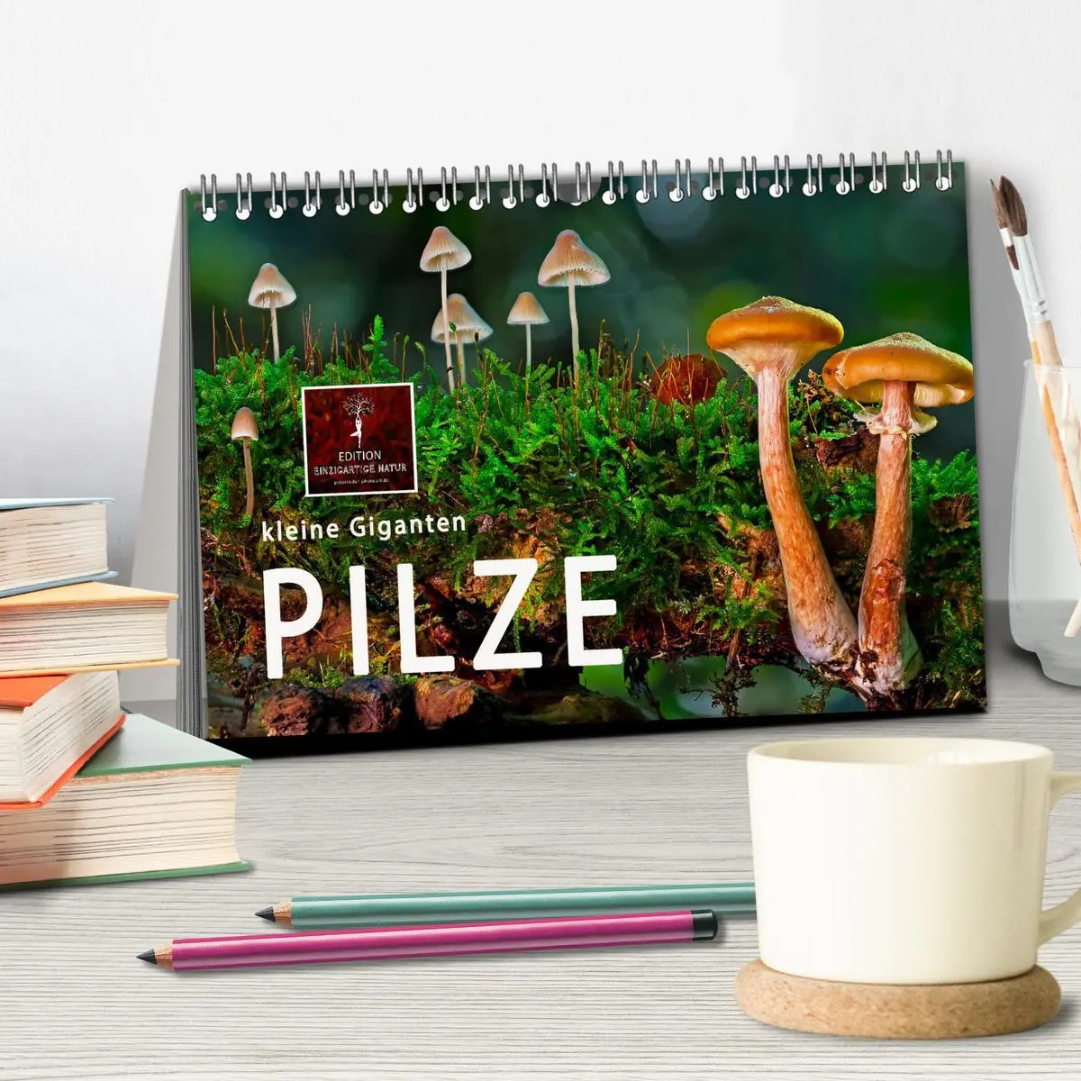 Bild: 9783457653470 | Pilze - kleine Giganten (Tischkalender 2026 DIN A5 quer), CALVENDO...