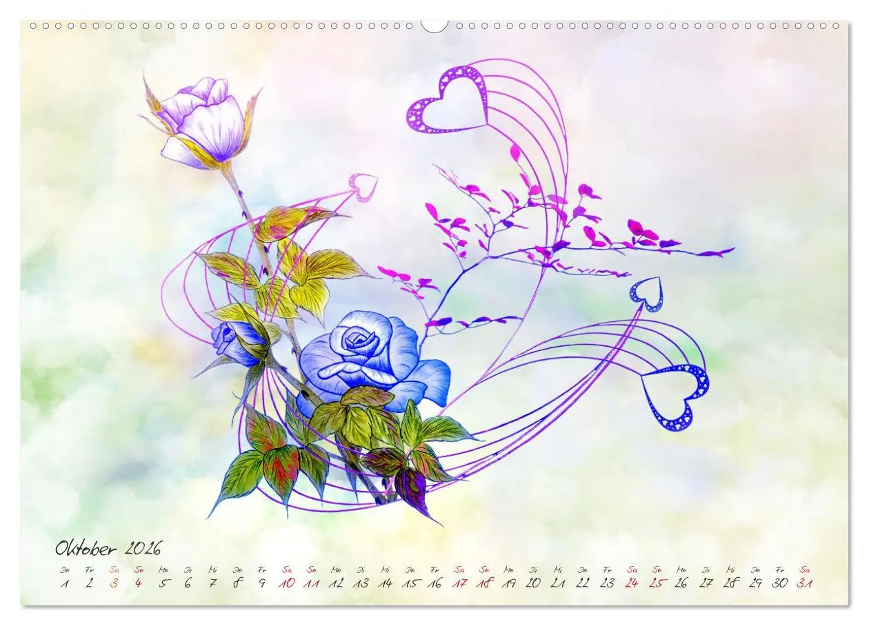 Bild: 9783457723470 | Zauberhaftes Ikebana (hochwertiger Premium Wandkalender 2026 DIN A2...