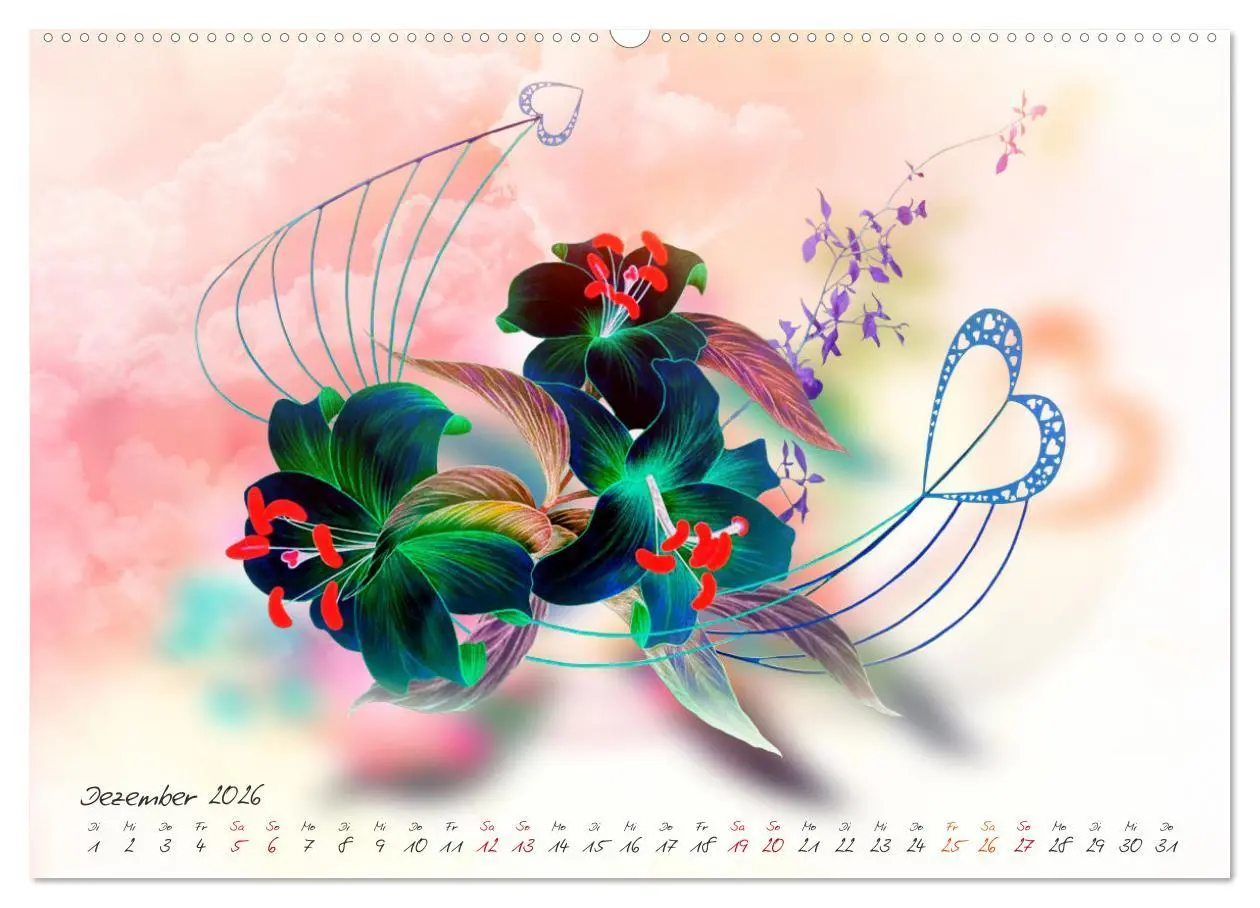 Bild: 9783457723470 | Zauberhaftes Ikebana (hochwertiger Premium Wandkalender 2026 DIN A2...