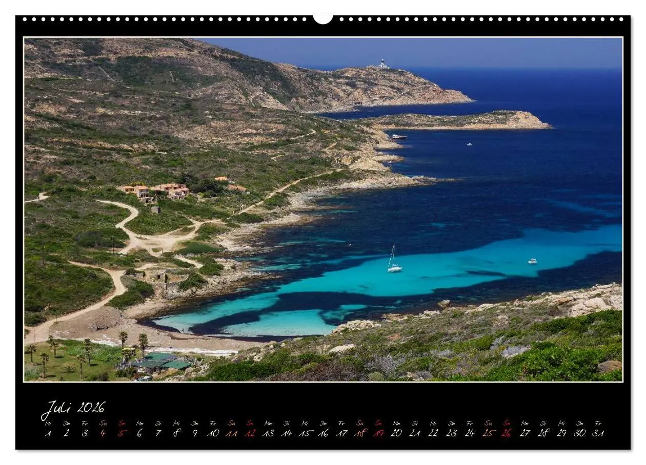 Bild: 9783457963470 | Korsika - Insel rauer Schönheit (Wandkalender 2026 DIN A2 quer),...