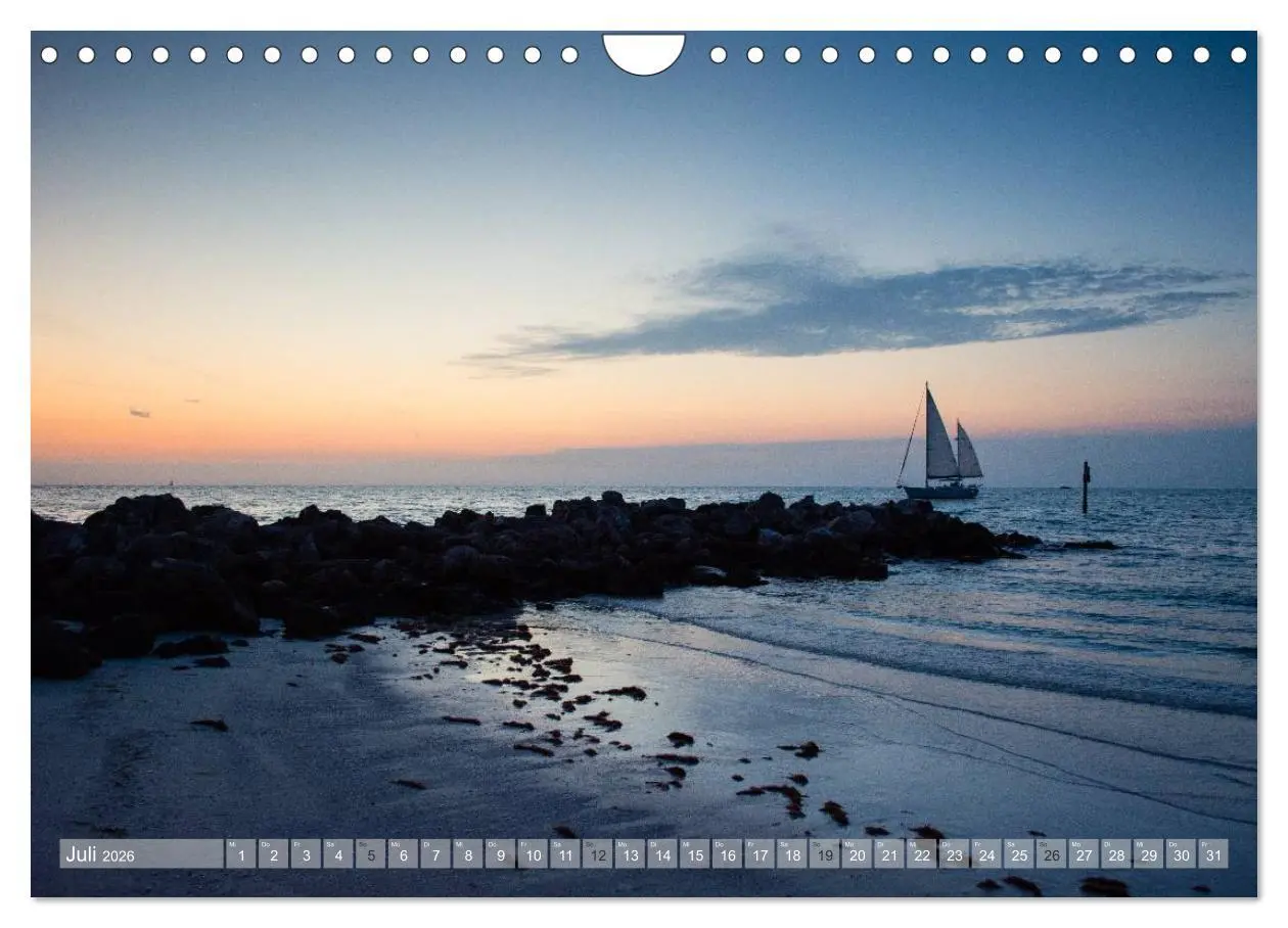 Bild: 9783516053470 | Florida. Sonne und Meer (Wandkalender 2026 DIN A4 quer), CALVENDO...