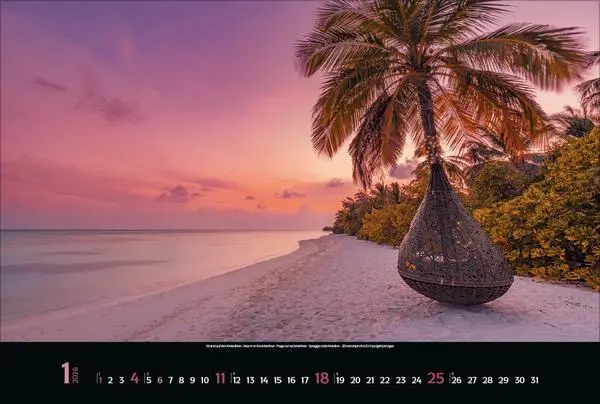 Bild: 9783731883470 | Trauminseln 2026 | Verlag Korsch | Kalender | 14 S. | Deutsch | 2026