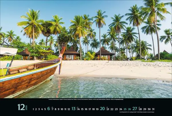 Bild: 9783731883470 | Trauminseln 2026 | Verlag Korsch | Kalender | 14 S. | Deutsch | 2026