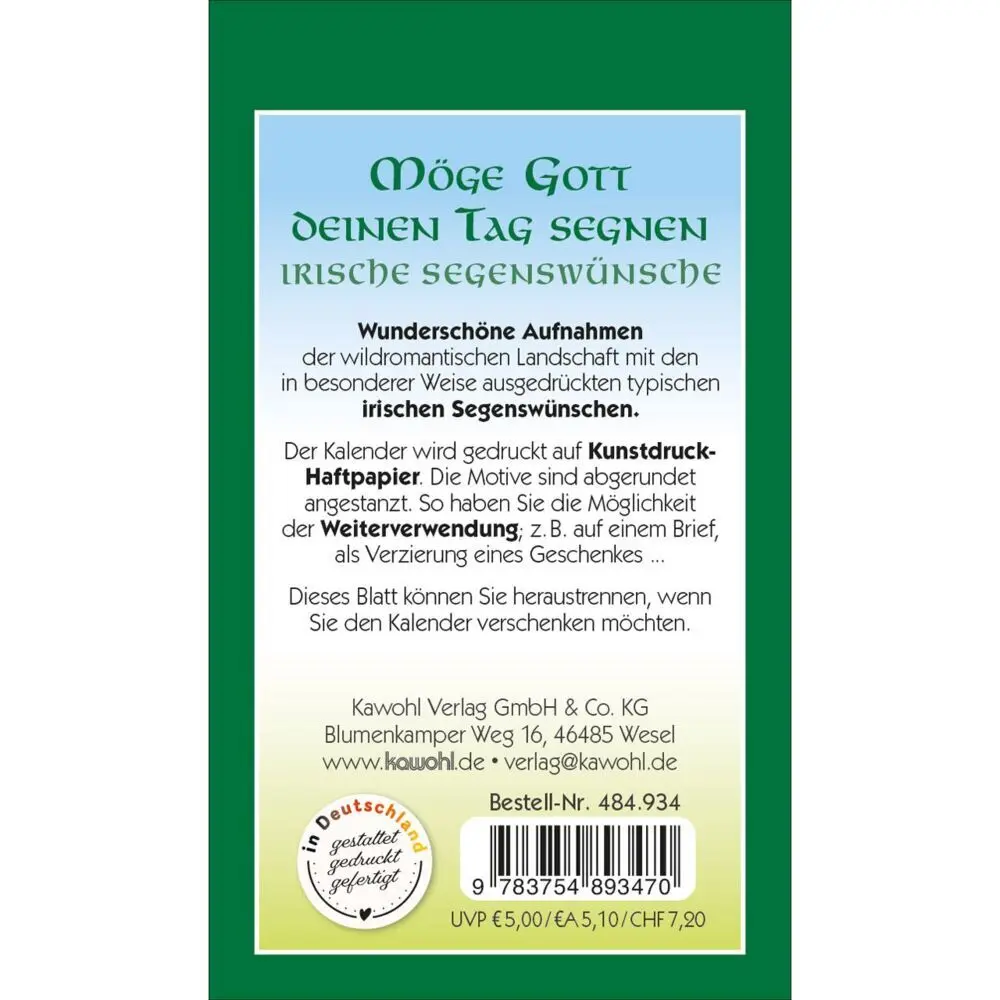 Bild: 9783754893470 | Möge Gott deinen Weg segnen 2027 | Kalender | Spiralbindung | 14 S.