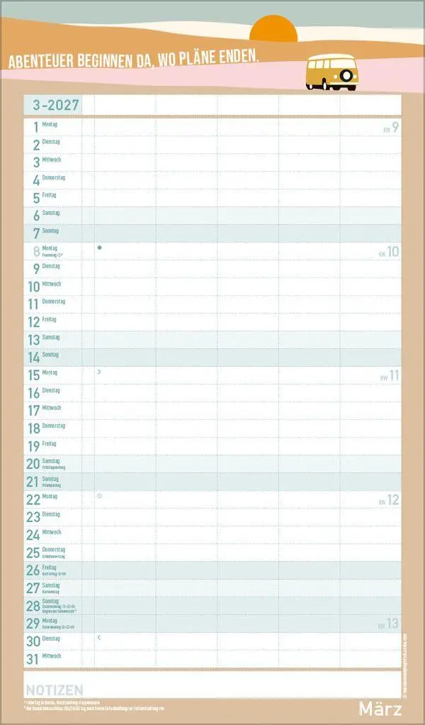 Bild: 9783819303470 | Glücksmomente 2027 | Verlag Korsch | Kalender | 13 S. | Deutsch | 2027
